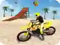 Hra Závodné Moto: Simulátor Skákania na Pláži online Hra Závodné Moto: Simulátor Skákania na Pláži online
