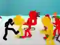 Hra Ulicný boj Stickman 3D online