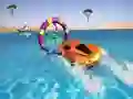 Hra Plávajúci Vodný Surfer: Jazda Autom na Pláži online Hra Plávajúci Vodný Surfer: Jazda Autom na Pláži online