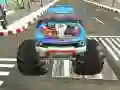 Hra Parkovanie Monster Truckov v Meste online Hra Parkovanie Monster Truckov v Meste online