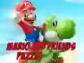 Hra Mario A Priatelia Puzzle online