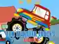 Hra Zábavný Puzzel Monster Truck online Hra Zábavný Puzzel Monster Truck online
