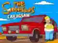 Hra Puzzle s autom Simpsons online Hra Puzzle s autom Simpsons online