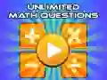 Hra Neobmedzené matematické otázky online Hra Neobmedzené matematické otázky online