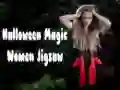 Hra Halloween Magické Ženy Hádanka online Hra Halloween Magické Ženy Hádanka online