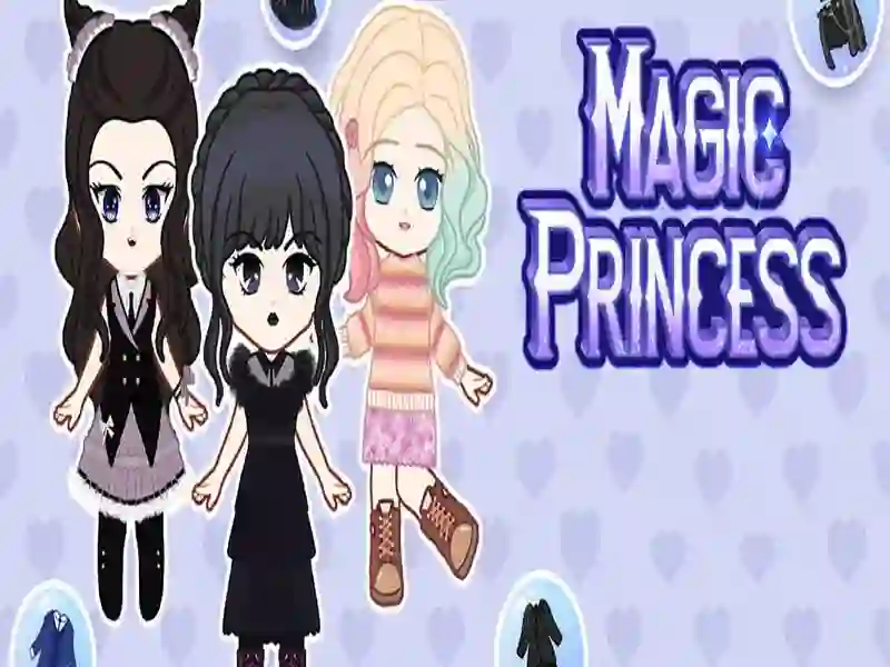 Hra Magic Princess: Obliekame bábiku online