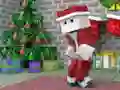 Hra MineCraft Vianočná Puzzle online Hra MineCraft Vianočná Puzzle online