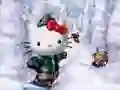 Hra Vianočný puzzle Hello Kitty online Hra Vianočný puzzle Hello Kitty online