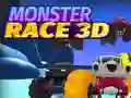 Hra Preteky Monštrá 3D online