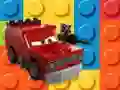 Hra Lego pretekárskym puzzle online