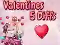 Hra Valentín 5 Rozdielov online Hra Valentín 5 Rozdielov online
