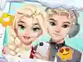 Hra Pár #Selfie Zimný Oblek online