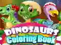 Hra Kreatívne omaľovánky s dinosaurom online Hra Kreatívne omaľovánky s dinosaurom online