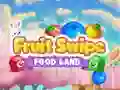 Hra Fruit Swipe POTRAVINOVÁ KRAJINA online Hra Fruit Swipe POTRAVINOVÁ KRAJINA online