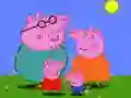 Hra Zbierka Puzzle Peppa Pig online Hra Zbierka Puzzle Peppa Pig online