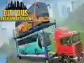 Hra Kamión na prepravu mestských autobusov online
