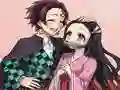 Hra Nezuko Puzzle online Hra Nezuko Puzzle online