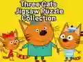 Hra Kolekcia Puzzle Troch Mačiek online Hra Kolekcia Puzzle Troch Mačiek online
