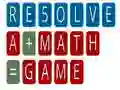 Hra VYRIEŠTE matematickú hru online Hra VYRIEŠTE matematickú hru online