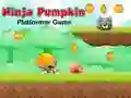 Hra Ninja Tekvicový Plošinovka online Hra Ninja Tekvicový Plošinovka online