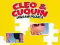 Hra Puzzle Cleo a Cuquin online Hra Puzzle Cleo a Cuquin online