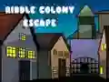 Hra Únik z Kolónie Hádanky online Hra Únik z Kolónie Hádanky online