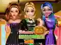 Hra Halloweenské oblečenie princezien online