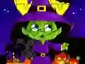 Hra Párty puzzle na Helloween o polnoci online Hra Párty puzzle na Helloween o polnoci online