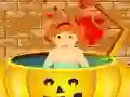Hra Malé Dieťa Halloween Kúpanie online Hra Malé Dieťa Halloween Kúpanie online