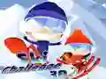 Hra Ski Výzva 3D online