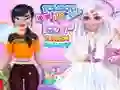 Hra Módna výzva: Tomboy vs Girly Girl online Hra Módna výzva: Tomboy vs Girly Girl online