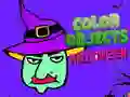 Hra Farebné objekty Halloween online Hra Farebné objekty Halloween online