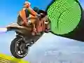 Hra Jazda motocykelových kúskov online Hra Jazda motocykelových kúskov online