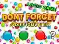 Hra Nezabudni online Hra Nezabudni online