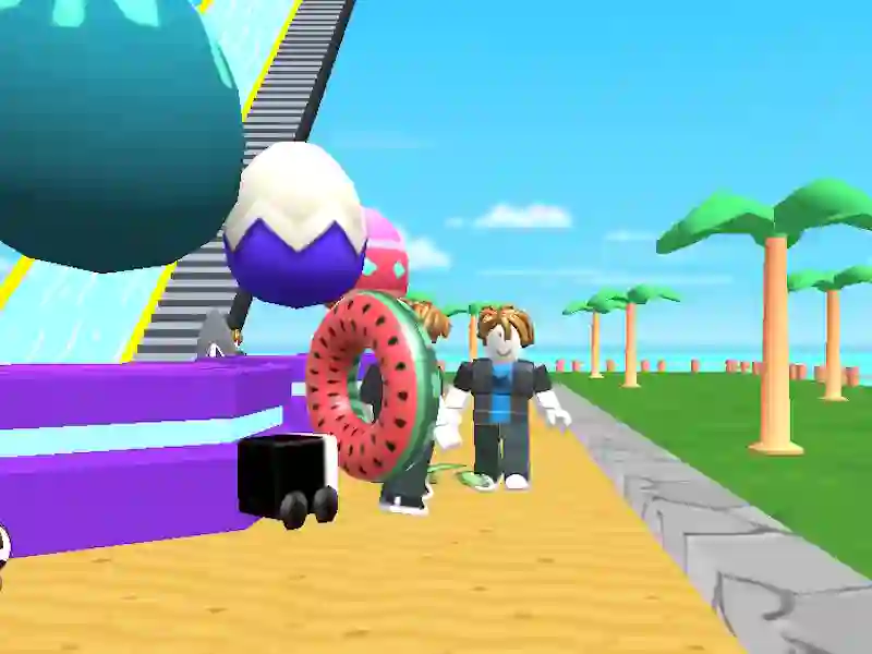 Hra OBBI: lezenie a posuvné online