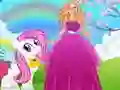 Hra Barbie a Pony Obliekanie online