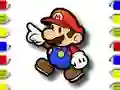 Hra Späť do školy: Mario maľovanie online Hra Späť do školy: Mario maľovanie online