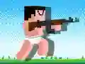 Hra Noob Rush proti Pro Monštrám online
