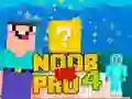 Hra Noob vs Pro 4 Šťastný blok online
