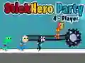 Hra Stickhero Párty pre 4 Hráčov online