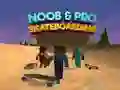 Hra Noob a Pro Skateboarding online Hra Noob a Pro Skateboarding online