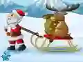 Hra Zábavná Santa puzzle online Hra Zábavná Santa puzzle online