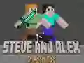Hra Steve a Alex: Dračia Vajce online