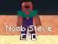 Hra Noob Steve KONIEC online