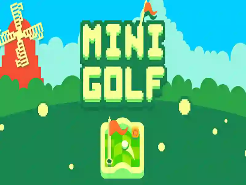 Hra Pixel mini-golf online