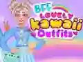 Hra BFF Krásne Kawaii Oblečenie online Hra BFF Krásne Kawaii Oblečenie online