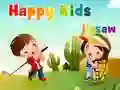 Hra Šťastné deti skladačka online
