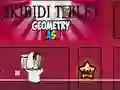 Hra Skibidi Toaleta Geometrická Vyrážka online