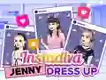 Hra Instadiva Jenny: Obliekaní online