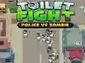 Hra Toaletný boj: Polícia vs Zombie online